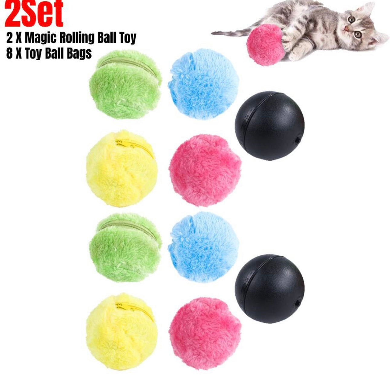 Pet Electric Roller Ball